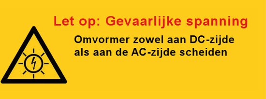 PV-installatie stickerset NEN1010 (vanaf 5 stuks) - Afbeelding 3