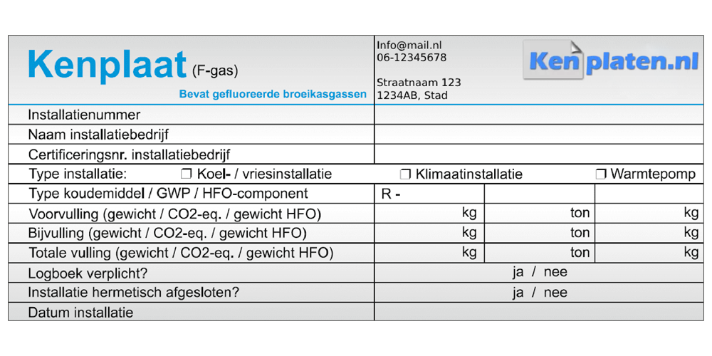 Voorbeeld 3 (155x60mm)